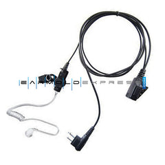 NEW 1-WIRE HEADSET EARPIECE FOR MOTOROLA CP200 CLS RDX RDU RADIOS - PTT MIC