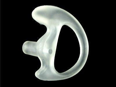 MOLDED EAR GEL INSERT TIP FOR ACOUSTIC TUBE - CLEAR LEFT XSMALL EARPIECE RADIO